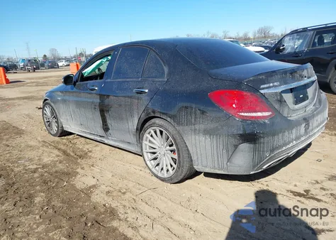 2017 Mercedes-Benz Amg C 43 4Matic from USA, damaged, VIN 55SWF6EB0HU186723